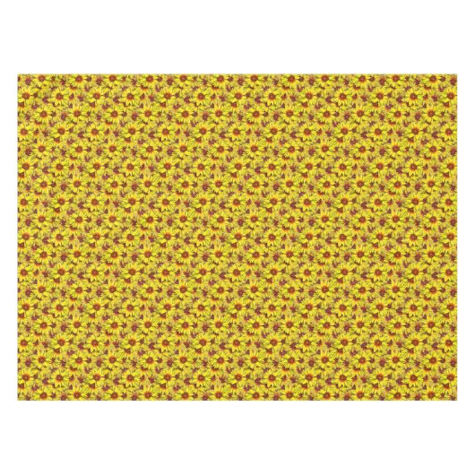 Sunflower Tablecloth テーブルクロス (正面(横))