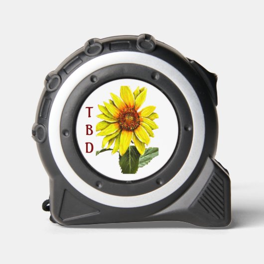 Sunflower Tape Measure メジャー (正面)