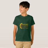 Sunflower True Friends Are Like Bright Sunflowers Tシャツ (正面フル)