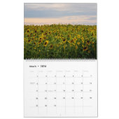 Sunflower Wall Calendar 2026 カレンダー (3月 2026)
