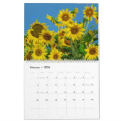 Sunflower Wall Calendar 2026 カレンダー (2月 2026)