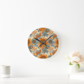 Sunflower Wall Clock ラウンド壁時計 (ホーム)