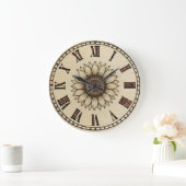 Sunflower Wall Clock ラージ壁時計 (ホーム)
