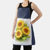 Sunflower Watercolour Apron エプロン (インサイチュ)