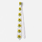 Sunflower wedding Neck Tie ネクタイ (正面)