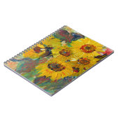 sunflower writing pad ノートブック (左側)