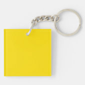 Sunflower Yellow Colour Name キーホルダー (裏面)