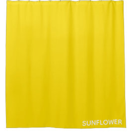 Sunflower Yellow Colour Name シャワーカーテン