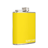 Sunflower Yellow Colour Name フラスク (右)