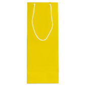 Sunflower Yellow Colour Name ワインギフトバッグ (裏面)