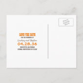 Sunflowers写真素朴日付はがきを保存 案内ポストカード (裏面)