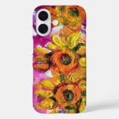 SUNFLOWERS国素朴側、黄フローラ Case-Mate iPhoneケース (裏面)
