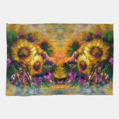 Sunflowers キッチンタオル (横)
