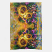 Sunflowers キッチンタオル (縦)