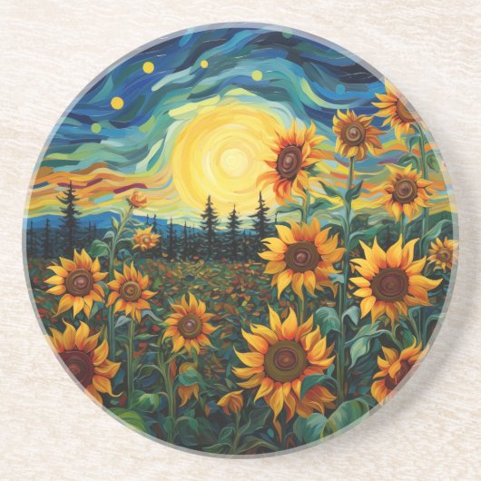 Sunflowers コースター (正面)