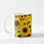 Sunflowers コーヒーマグカップ (左)