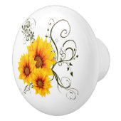 Sunflowers セラミックノブ (右)