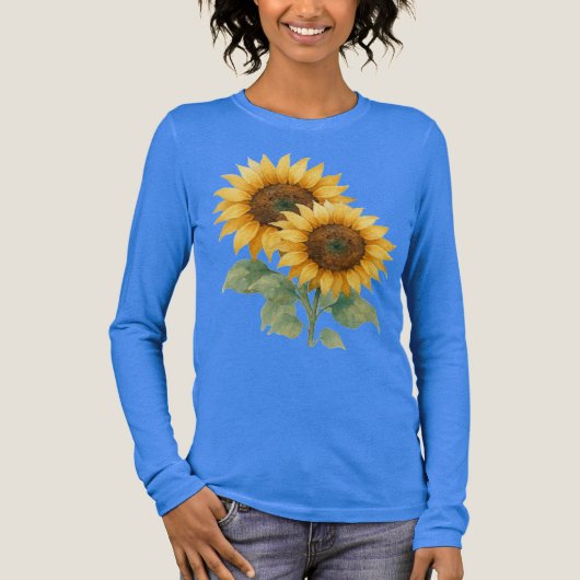 Sunflowers  トライブレンドＴシャツ (正面)