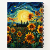 Sunflowers ノートブック (裏面)