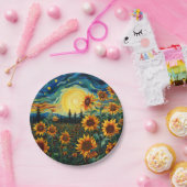 sunflowers ペーパープレート (パーティー)