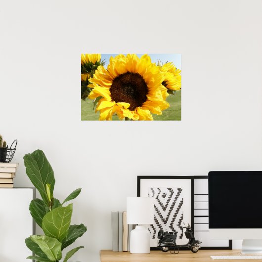 Sunflowers ポスター (ホームオフィス)