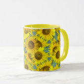  Sunflowers  マグカップ (正面右)