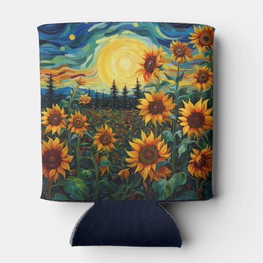 Sunflowers 缶クーラー (裏面)