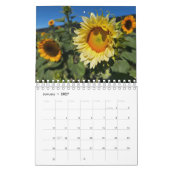 Sunflowers (2nd edition) カレンダー (1月 2027)