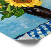 Sunflowers After Van Gogh ポスター (角)