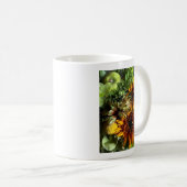 Sunflowers, Alstroemeria & Green Apple Mug コーヒーマグカップ (正面右)