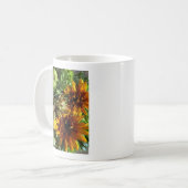 Sunflowers, Alstroemeria & Green Apple Mug コーヒーマグカップ (正面左)