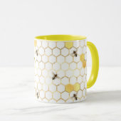 SUNFLOWERS AND BEES マグカップ (正面右)