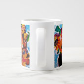 Sunflowers and chihuahua ジャンボコーヒーマグカップ (裏面)