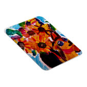 Sunflowers and chihuahua  マグネット (右側)