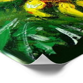 SUNFLOWERS AND COUNTRYSIDE IN TUSCANY,colossal ポスター (角)