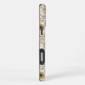 Sunflowers Boho Art Nouveau iPhoneケース (右側面)