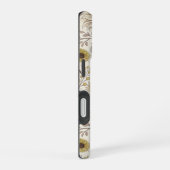 Sunflowers Boho Art Nouveau iPhone 16ケース (右側面)