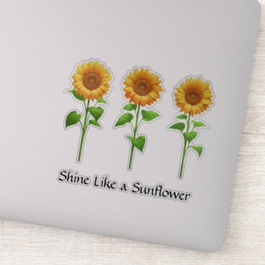 Sunflowers (bright) - Shine Like a Sunflower シール (詳細)