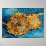 Sunflowers by Van Gogh Painting Art ポスター<br><div class="desc">Sunflowers by Vincent van Gogh</div>