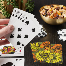 Sunflowers Classic Playing Cards トランプ
