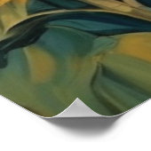 sunflowers field Póster ポスター (角)