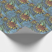 Sunflowers Forever - Kids Art for CHOC  ラッピングペーパー (角)