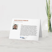 Sunflowers Forever - KidsArt for CHOC ノートカード (裏面)