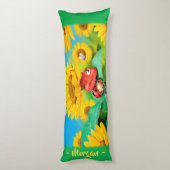 Sunflowers.Giantのカスタムの眠いてんとう虫 ボディピロー (裏面 (縦))