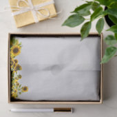 Sunflowers in a Field 薄葉紙 (ギフト)