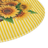 Sunflowers In Yellow カッティングボード (角)