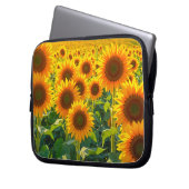 Sunflowers Laptop Sleeve ラップトップスリーブ (正面左)