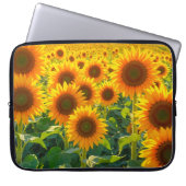 Sunflowers Laptop Sleeve ラップトップスリーブ (正面)