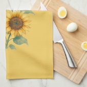 Sunflowers lovers gift キッチンタオル (四つ折り)