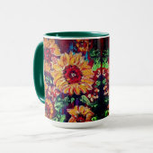 Sunflowers Mug マグカップ (正面左)